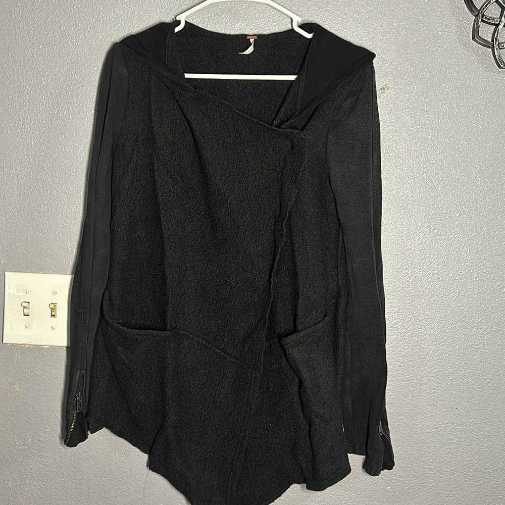 Free People distressed Jacket Size S